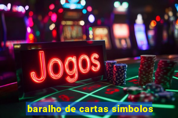 baralho de cartas simbolos